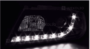 Lampy reflektory do skoda octavia ii 2 od od 2004 do 2008 roku  led xenon 4