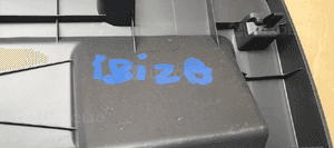 Tapicerka osłona klapy bagażnika Seat Ibiza IV 6J3867601E 7