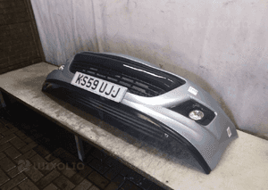 Zderzak przód przedni peugeot 207 lift fl kgz błękitny halogeny 3