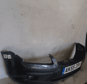 Zderzak przód przedni ford focus MK.2 2 ii H4 szary grafitowy halogeny 3