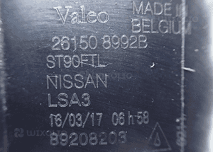 Halogen zderzaka prawy nissan 261508992B radom 3