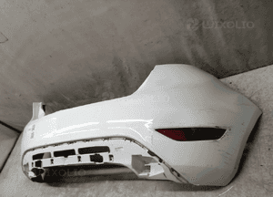 Zderzak tyl tylny ford fiesta MK7 7 vii H9 biały 4
