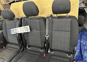 Mercedes 447 Vito EQV metris fotel comfort  kanapa ławka  trójka 2+1  koziołek  kanapa v klasA 4