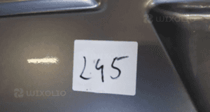Zderzak tył tylny opel corsa d Z163 szary 2