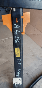 Mechanizm podnośnik szyby ramka prawy tył Audi A4 B6 8E0839462A 6