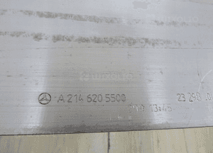 Belka zderzaka mercedes e-klasa A214 A2146205500 llu 7