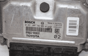 Sterownik silnika komputer sterownik ECU 1.0 benz TOYOTA AYGO CITROEN C1 PEUGEOT 107 0261208702 2