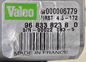 Citroen C3 II DS3 silniczek wycieraczki tył tylnej 9683382380 3