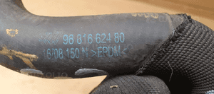 Wąż przewód wody płynu Citroen C5 III 2.0 HDI 9681662480 6