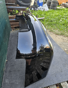 Zderzak Tyl Tylny S-Line Czarny LY9B Dyfuzor Dwa Wydechy Czujniki PDC Audi A4 B8 Avant Kombi 09r 11