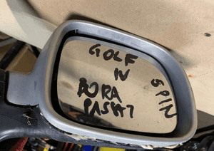 Volkswagen Golf 4 bora passat  lusterko PRAWE 5pin europa elektryczne 2