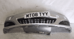 Zderzak przód przedni do opel astra h 3 iii gtc halogeny Z157 srebrny 1