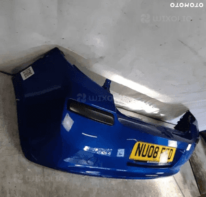 Zderzak tyl tylny renault clio 3 iii terna niebieski błekitny 4
