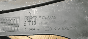 Podszybie osłona podszybia Fiat Punto EVO 51748698 7