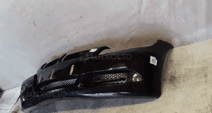 Zderzak przód przedni do bmw E90 E91 halogeny schwarz ii 2 czarny 4