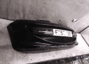 Zderzak przód przedni do peugeot 107 exl exld czarny 2