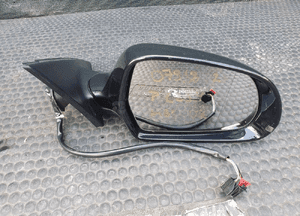 Lusterko Zewnetrzne Prawe LZ9Y 6 pin Czarne UK Angielskie AUDI A4 B8 1
