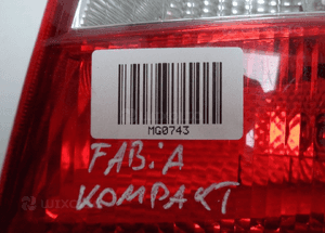 Lampy tylne lewa prawa SKODA FABIA 7