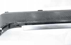 Mercedes e-klasa W212 2009- spoiler dokładka listwa carbon zderzaka przód 6