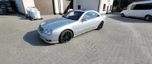 Maska Zderzak Reflektory Błotniki Wzmocnienie Belka Pas Przedni Lampy Mercedes CL500 CL600 W215 C215 Przyszowice 16