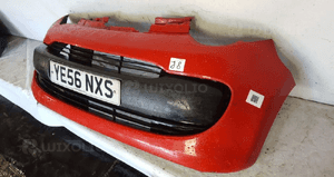 Zderzak przód przedni do peugeot 107 kkn czerwony 3