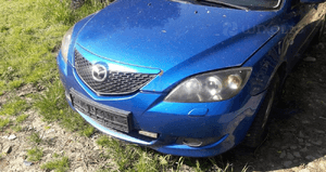 Mazda 3 03-09 BK HB Maska zderzak pas atrapa 27B 5