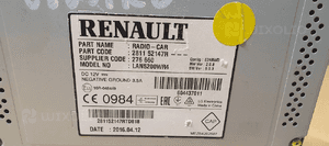 Radio radioodtwarzacz KOD NAVI nawigacja Opel Vivaro B Trafic III 281152147R 6