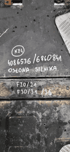 Bmw F20 F21 F30 F31 F32 osłona silnika pod silnik podowzia 4086536 6860841 12