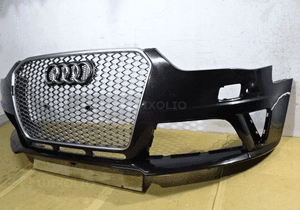 AUDI RS4 8K0 B8 ZDERZAK PRZÓD 8K0807437AG  grill 1