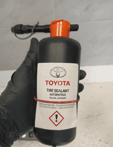Toyota lexus pompka kompresor zestaw naprawczy opony koła nowy oryginał 7