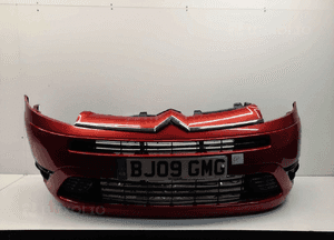 Zderzak przód przedni do citroen C4 grand picasso ekqd bordo bordowy halogeny 1