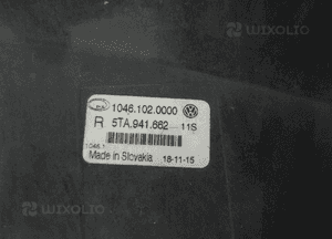 Vw tiguan 5TA idealny halogen prawy 4