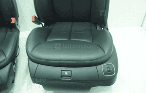 Fotele fotel pasazer kierowca kolor czarny designio mercedes sl R230 4