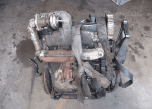 Silnik 1.9 tdi ahu 90 hp słupek kompletny 2