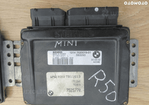 MINI R 50 52  benzyna 1,6 komputer silnika 7525770  7526784 7520675 S118012001L 1