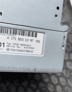 mercedes SLK 171 oryginalne radio cd nawigacja command 4