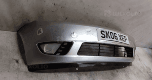 $ ZDERZAK PRZÓD PRZEDNI DO FORD FIESTA MK.6 6 VI SREBRNY HALOGENY 62 HALOGENY 4