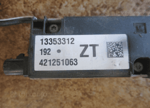 Wzmacniacz anteny opel astra j iv 13353312 3