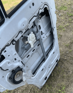 MERCEDES sprinter 906 crafter drzwi prawe białe srebrne 15