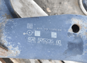 AUDI A7 4G 3.0 TDI WÓZEK ZAWIESZENIA TYLNY SANKI TRAWERS RAMA TYŁ BDB STAN 5