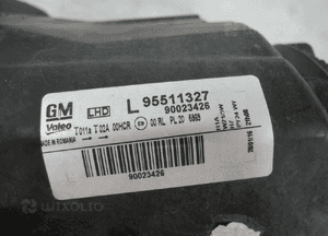 Opel corsa d cała lampa przednia lewa 7