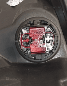 Range rover sport ii L494 lift reflektor lampa lewa przód przednia full led low oryginał 14