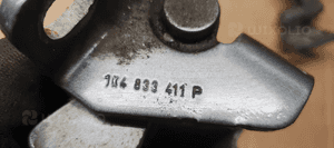 Zawias zawiasy drzwi lewy tył para VW Golf V 5 1K4833411P 5