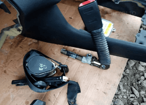 Konsola AIRBAG pasy poduszki sensor BMW 3 E46 komplet 6