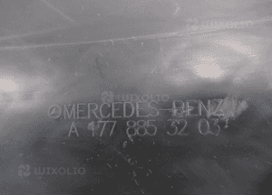 Kratka środkowa zderzaka mercedes a-klasa W177 2018- 12