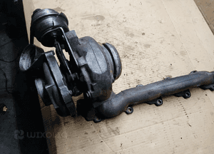 Turbosprężarka turbina turbo kolektor Mercedes ML W163 2.7 CDI A6120960599 A6121420101 1