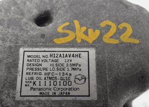Sprężarka klimatyzacji mazda H12A1AV4HE 3