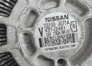 Renault Koleos I Trafic Laguna Nissan Qashqai  2.0 DCI alternator 150A 23100-JG71A 4
