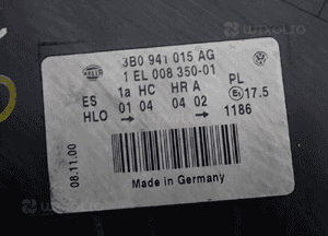 Lampa lewy przod vw passat B5 fl europa 3B0941015AG 6