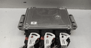 PEUGEOT CITROEN komputer sterownik silnika 9666729580 / 0281019817 2